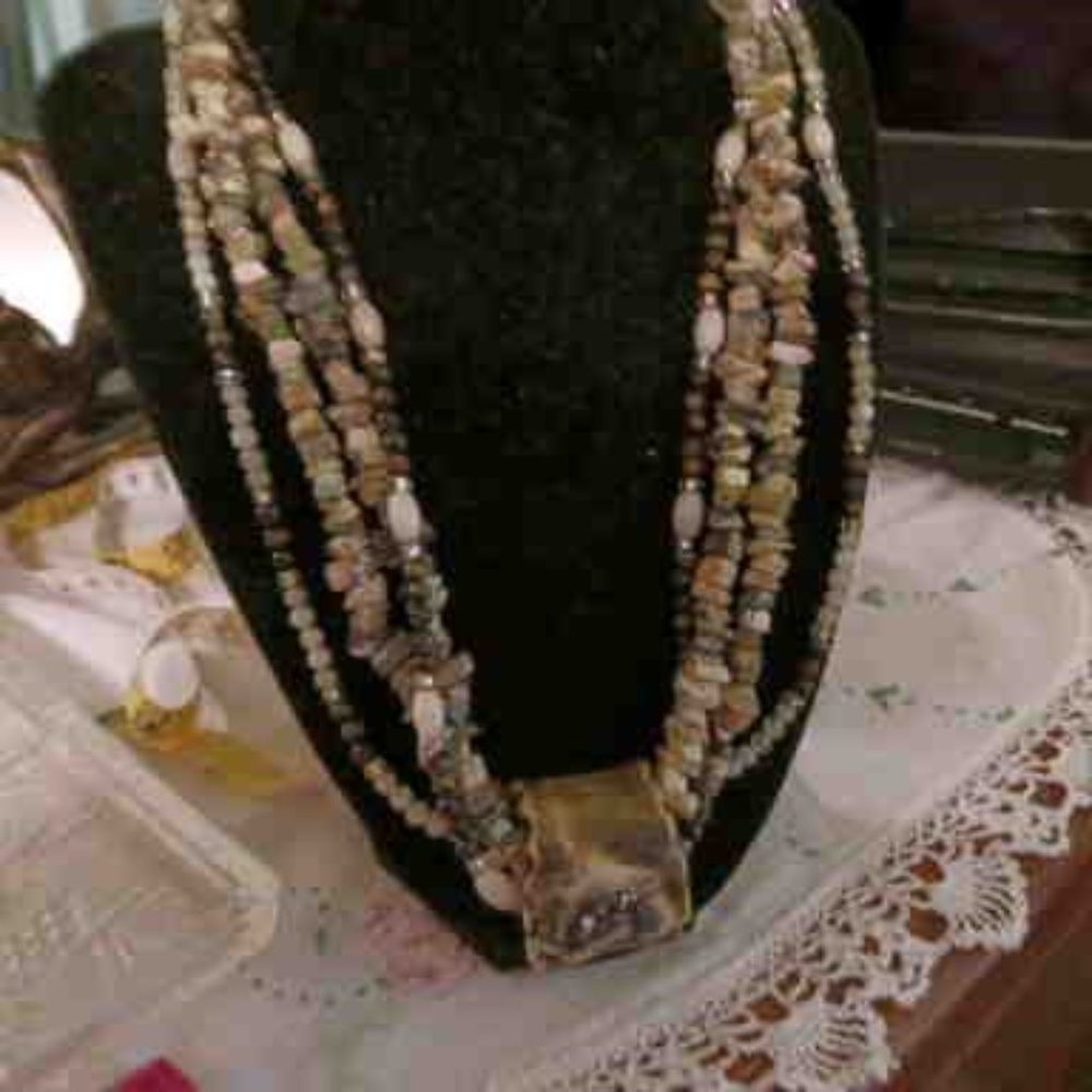 Necklace, Stone Like Statement